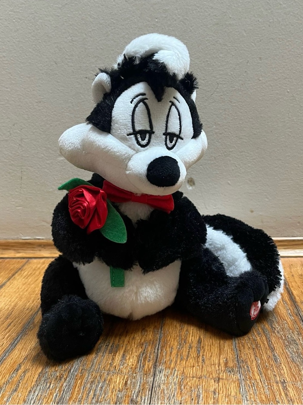 Pepe Le Pew Hallmark Plush Lover Valentines Doll